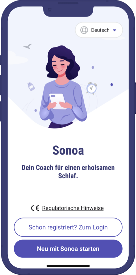 Abbildung Sonoa App